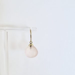 Rose Quartz Drop Earrings
