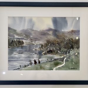 Rydal - Watercolour Contemporary Landscape