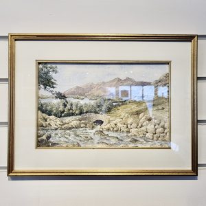 Ashness Bridge, Keswick, Original Watercolour 2001